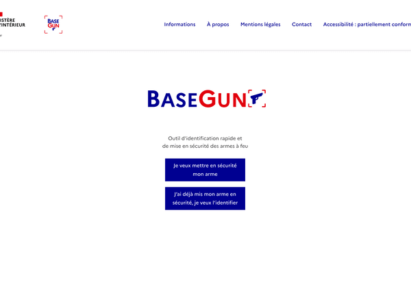 Basegun — AI-powered firearm identification application for law enforcement - 1