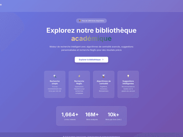 MTR — Full-stack book search engine - 1