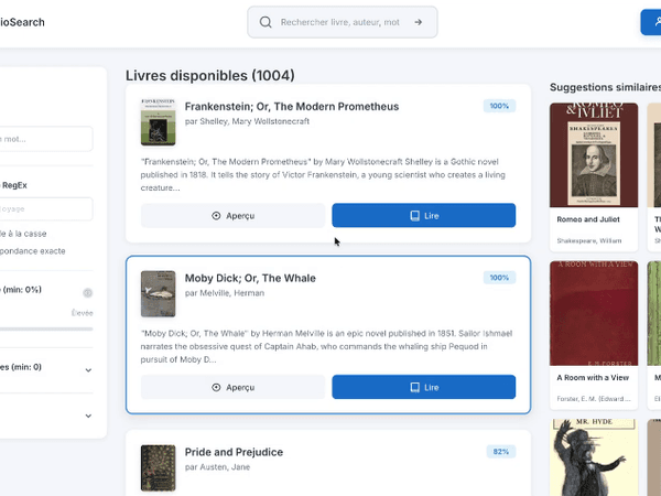 MTR — Full-stack book search engine - 2