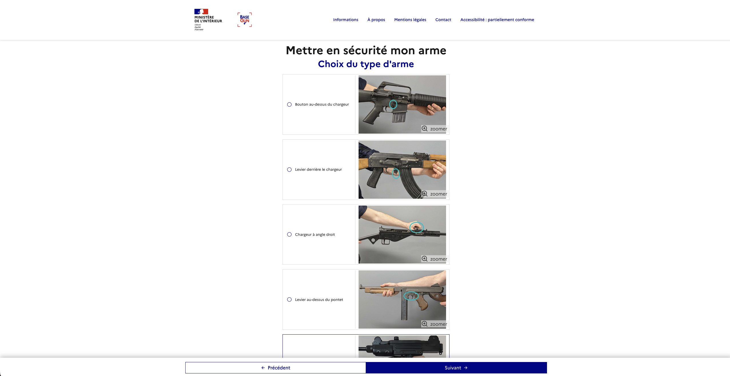 Basegun — Application d'identification d'armes par IA pour les forces de l'ordre - 2