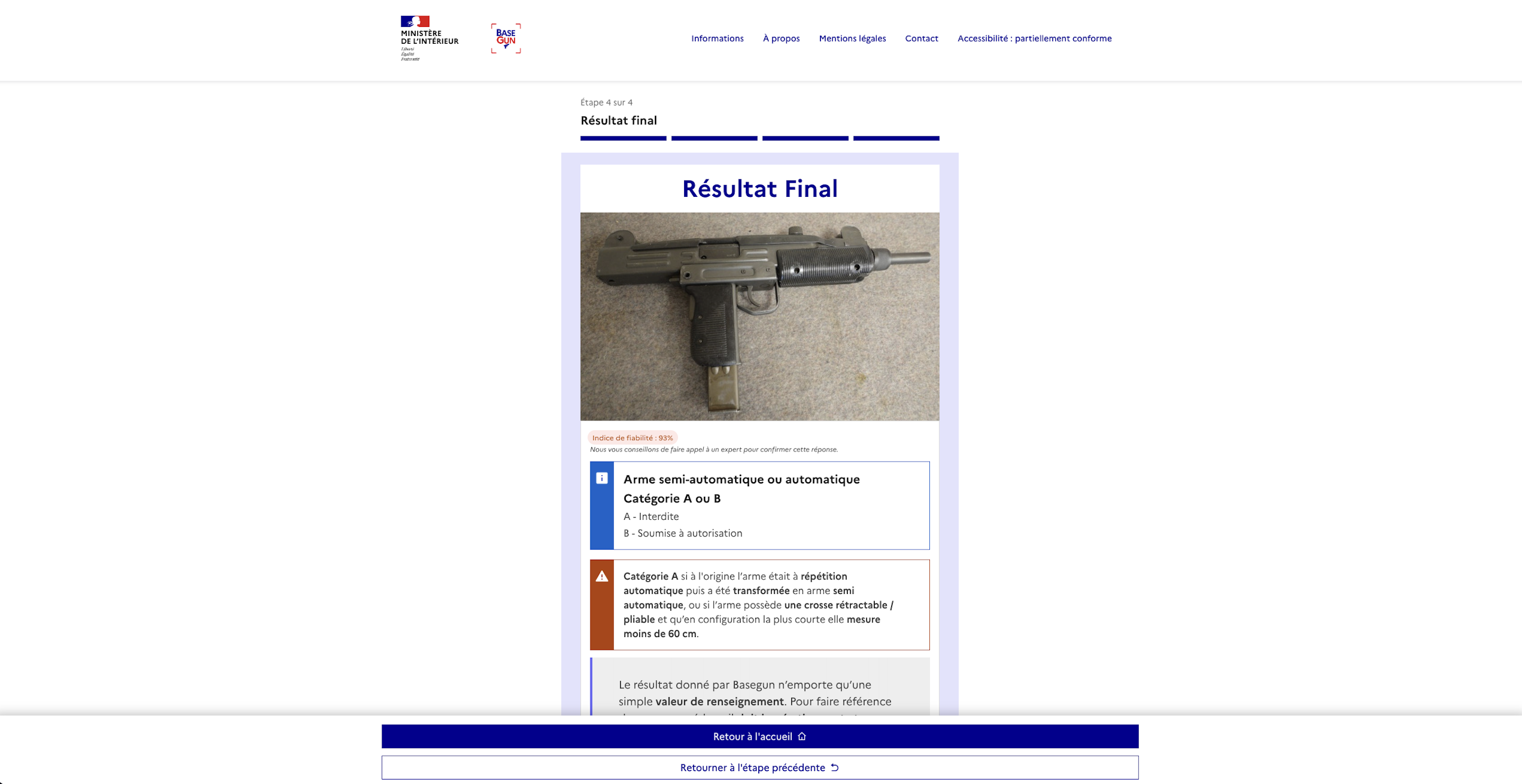 Basegun — Application d'identification d'armes par IA pour les forces de l'ordre - 4